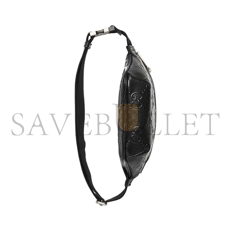 GUCCI GG EMBOSSED BELT BAG 658582 (23*13*5cm)